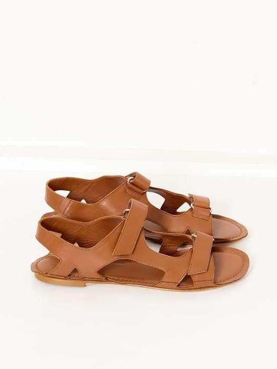 ISO Jamie Haller Walking Sandal in Cognac